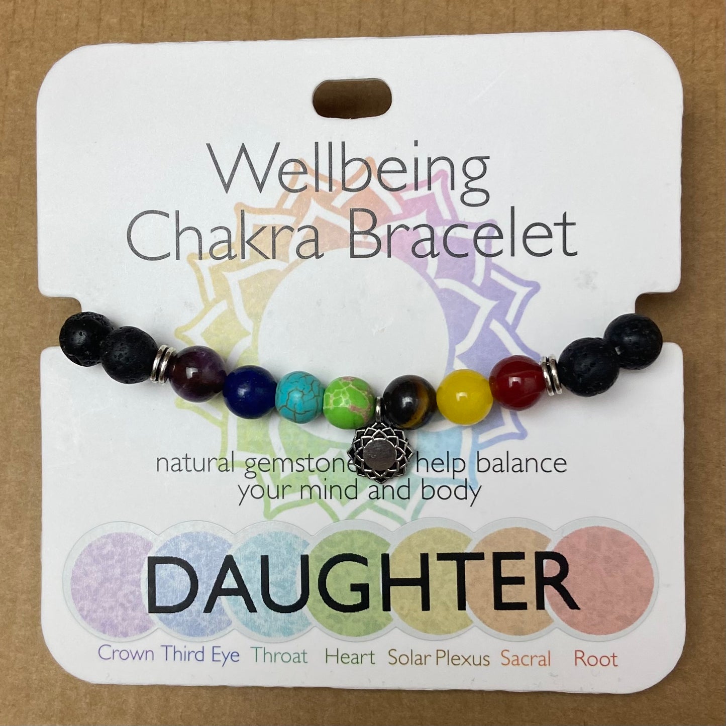 Daughter - Wellbeing Chakra Bracelet