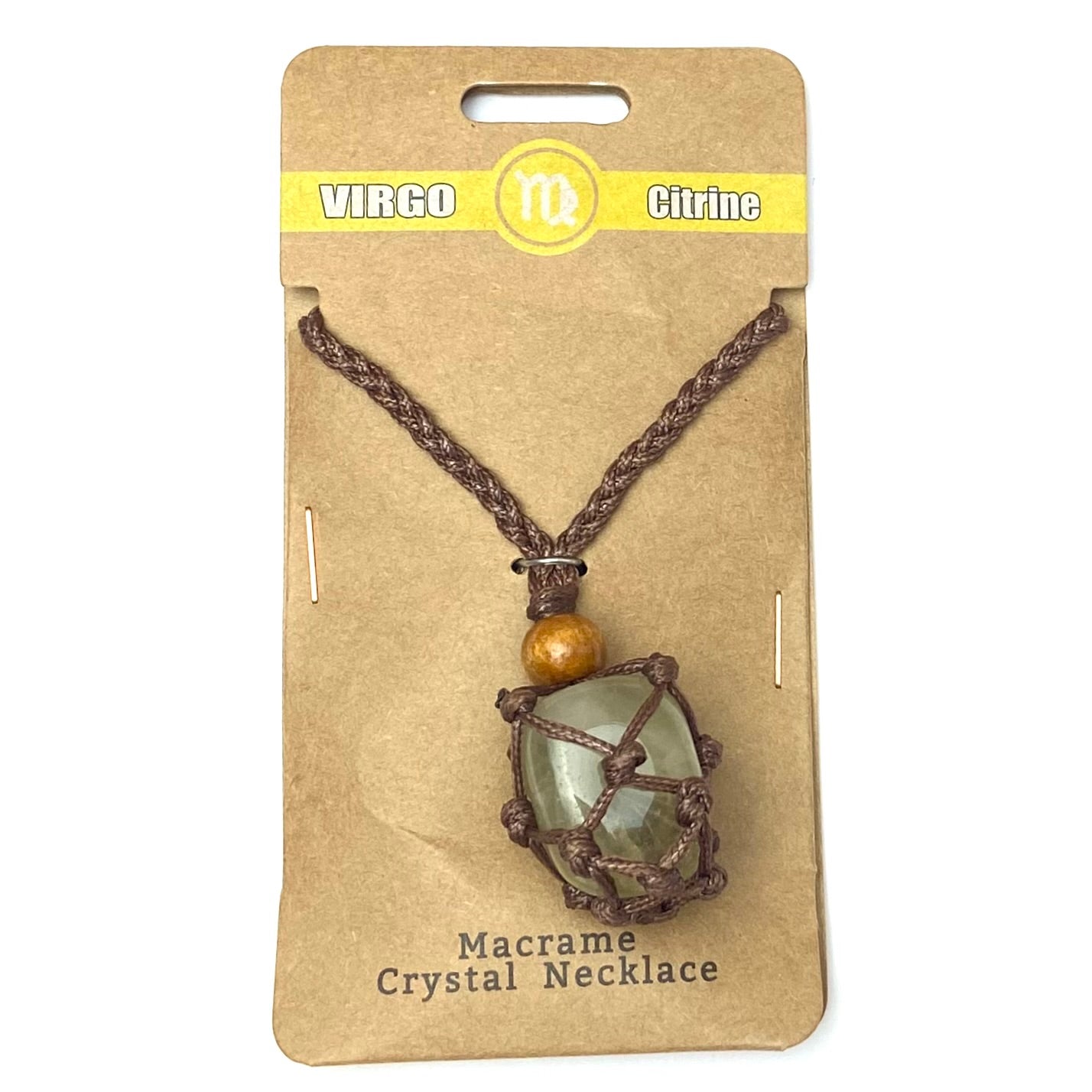 Virgo - Macrome Necklace