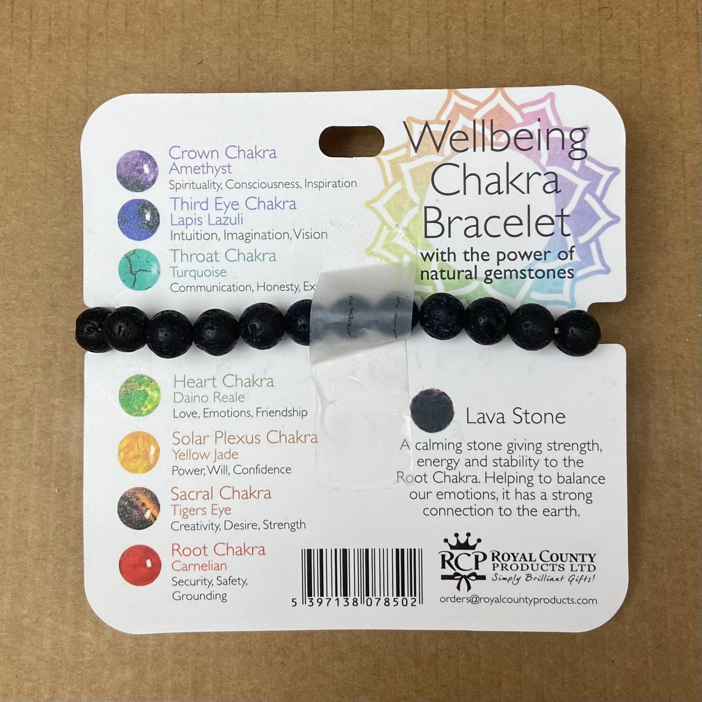 Daughter - Wellbeing Chakra Bracelet