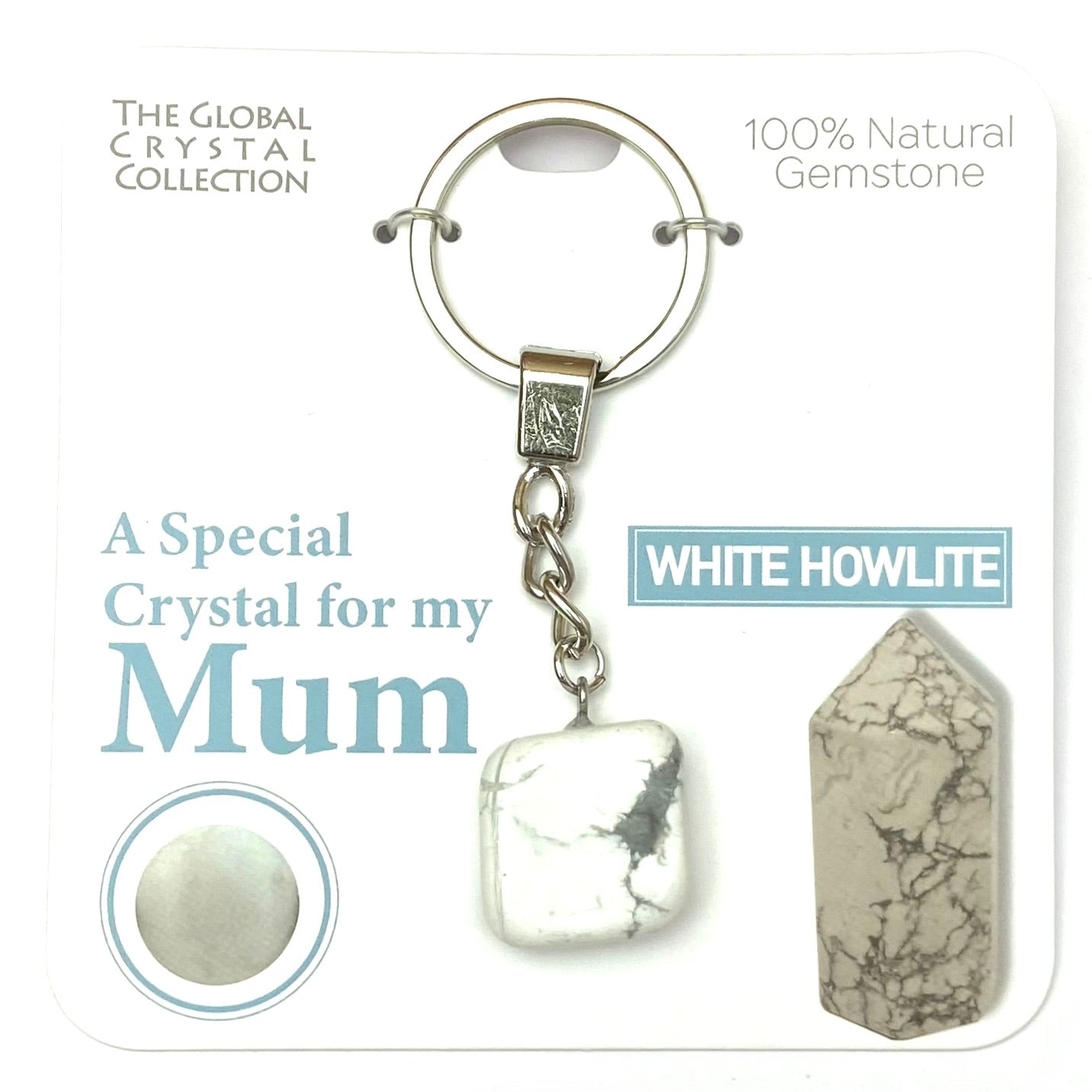 A Special Crystal for my Mum - Keyring