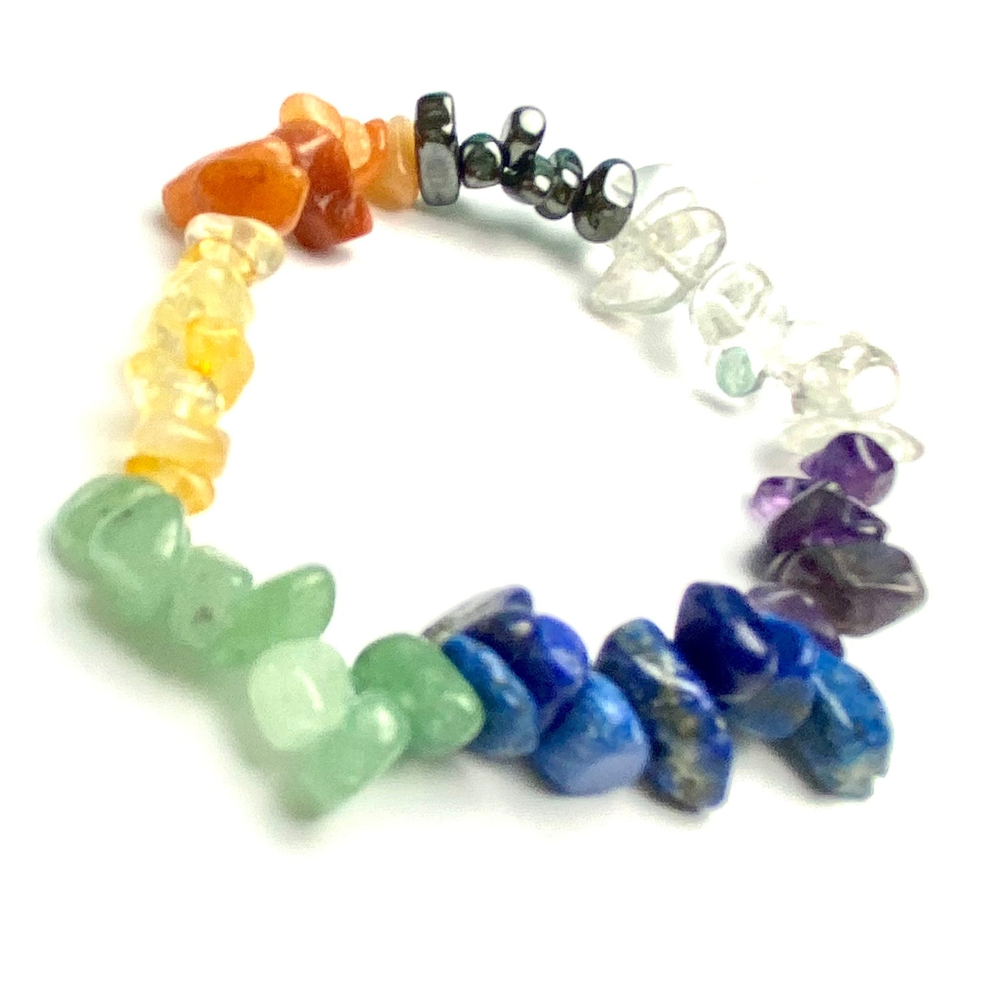 Chakra - Chipped Crystal Bracelet