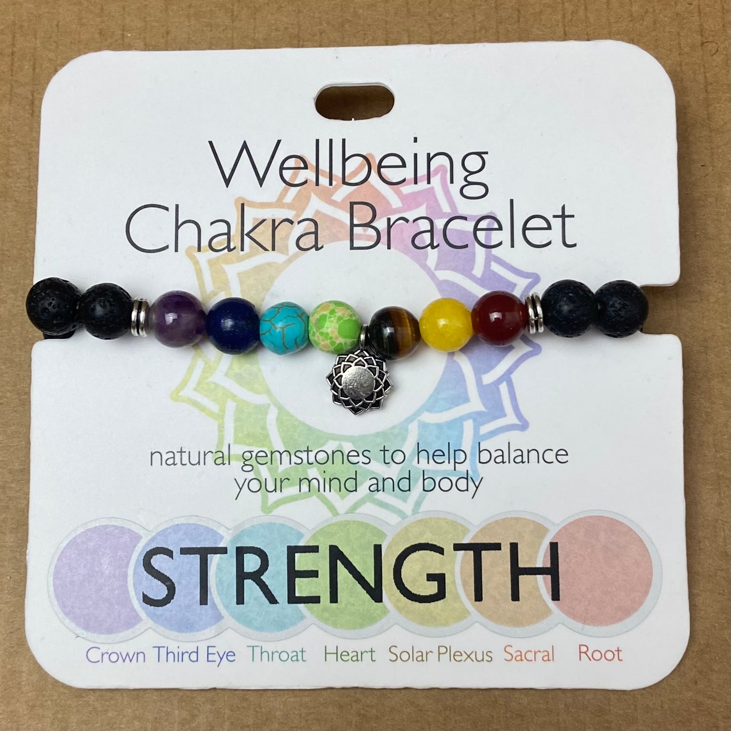 Strength - Wellbeing Chakra Bracelet