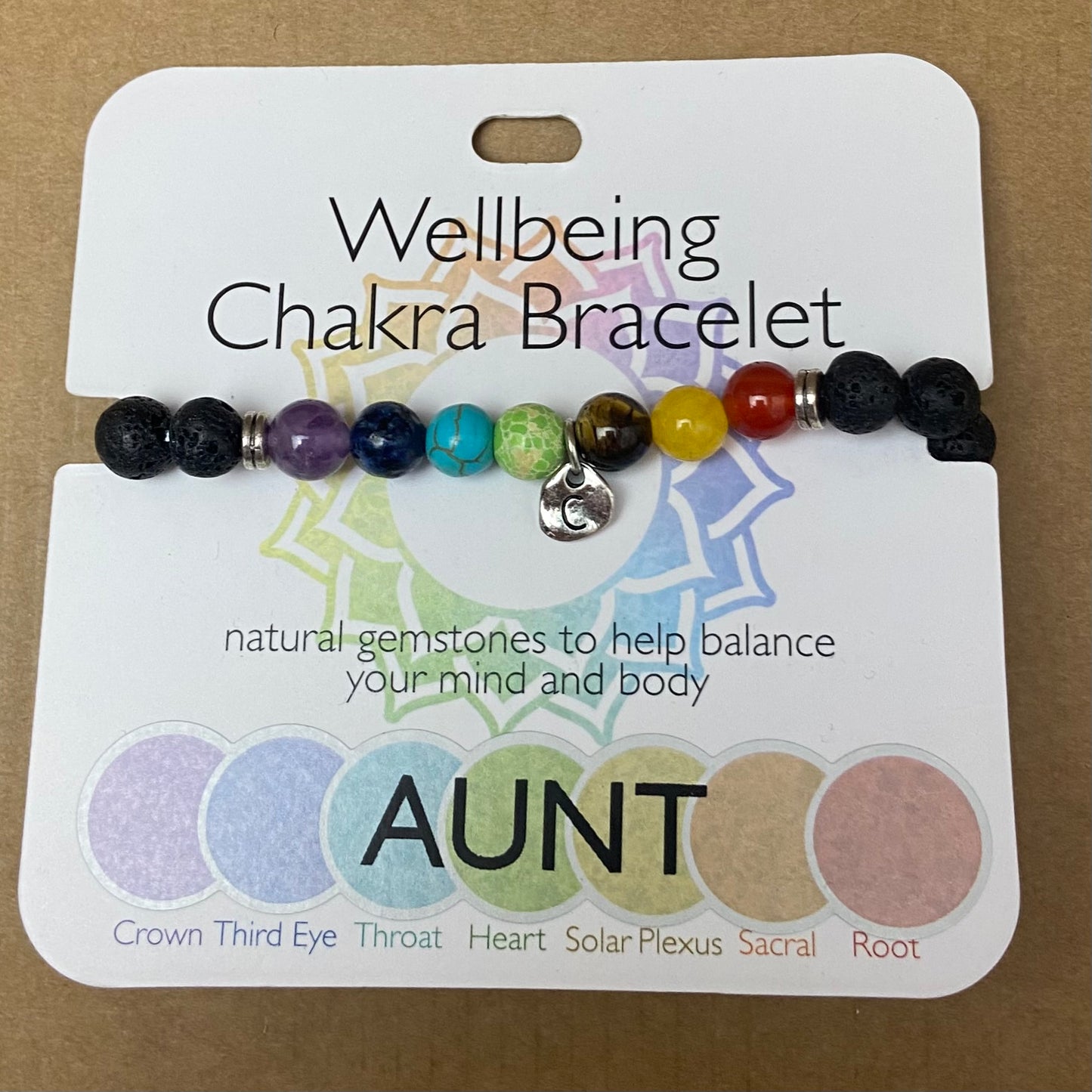 Aunt - Wellbeing Chakra Bracelet
