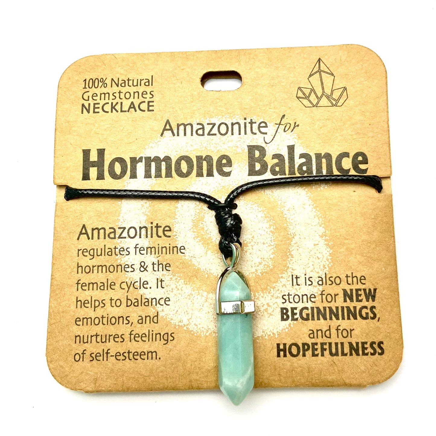 Amazonite for Hormone Balance - Necklae