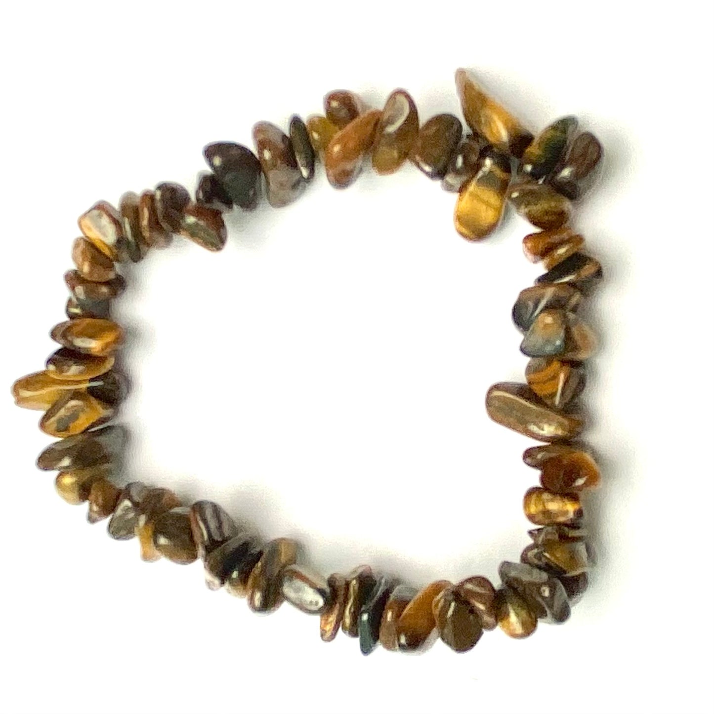 Tigers Eye - Chipped Crystal Bracelet