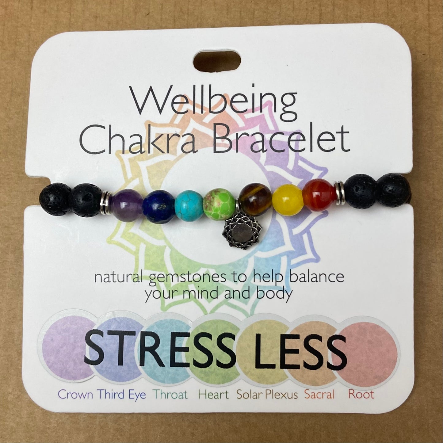 Stress Less - Wellbeing Chakra Bracelet