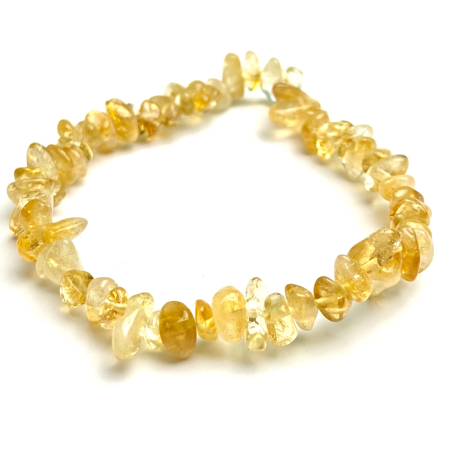 Citrine - Chipped Crystal Bracelet