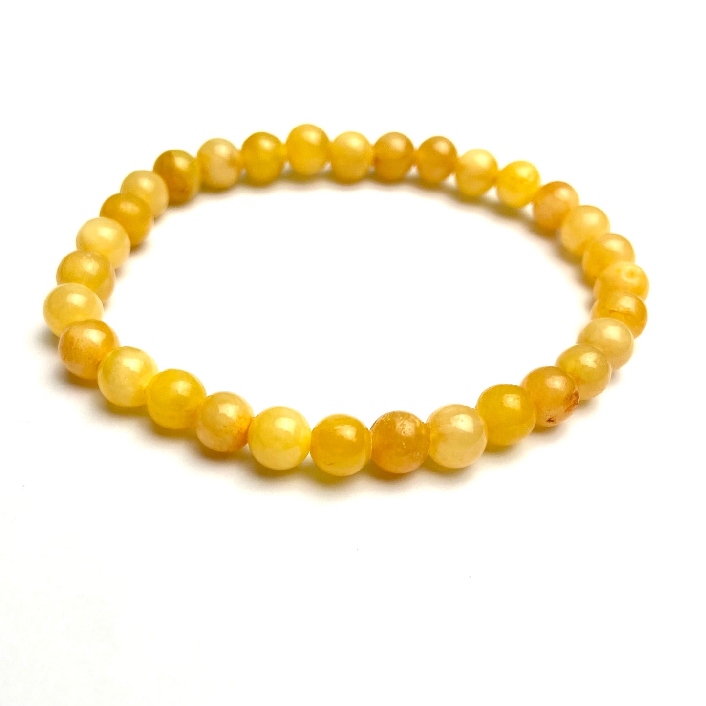 Honey Calcite - Beaded Crystal Bracelet