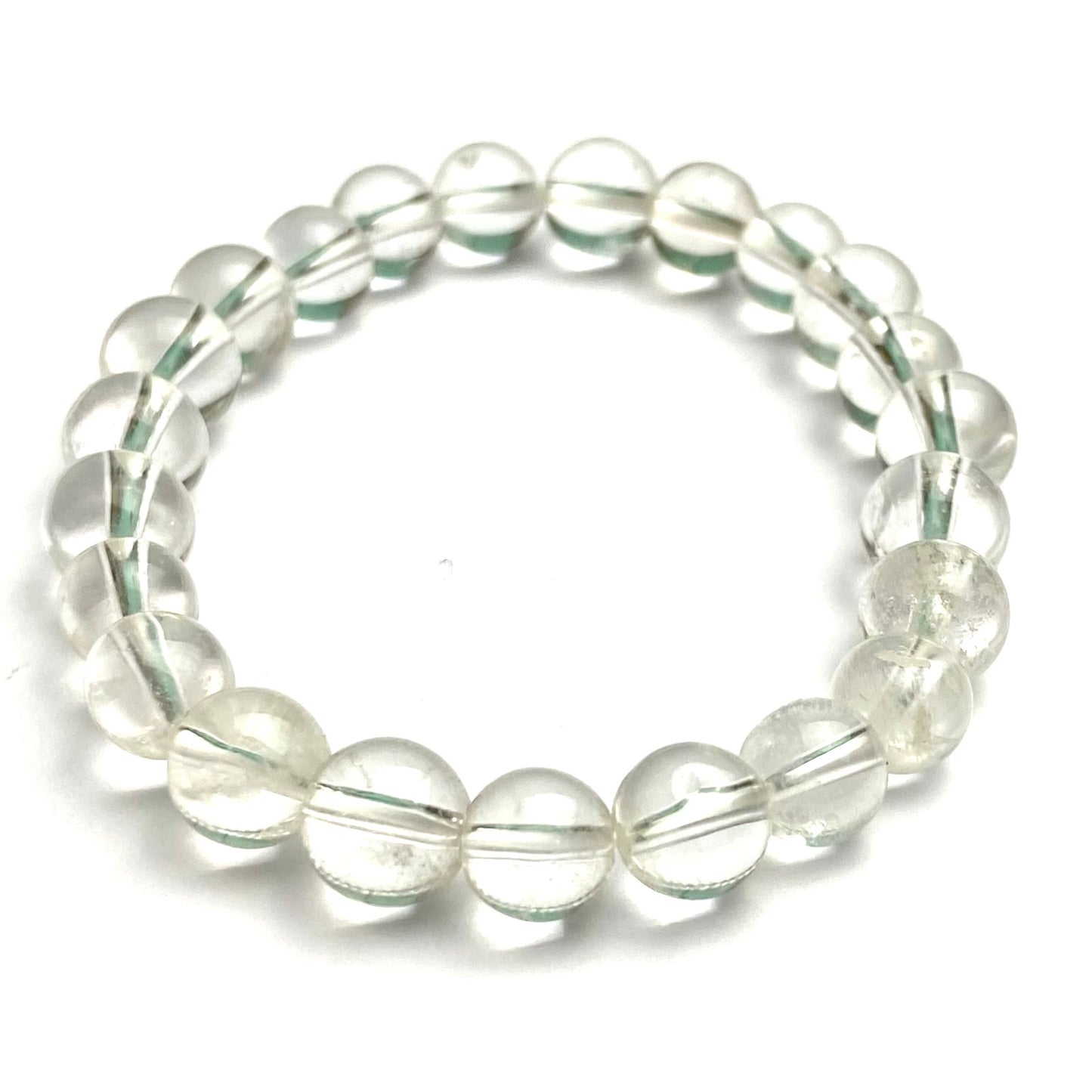 Clear Quartz - Crystal Bead Bracelet