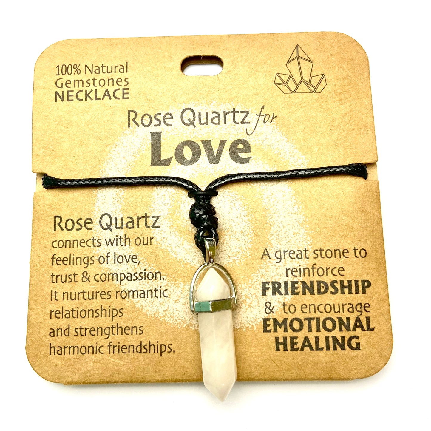 Rose Quartz for Love - Necklace