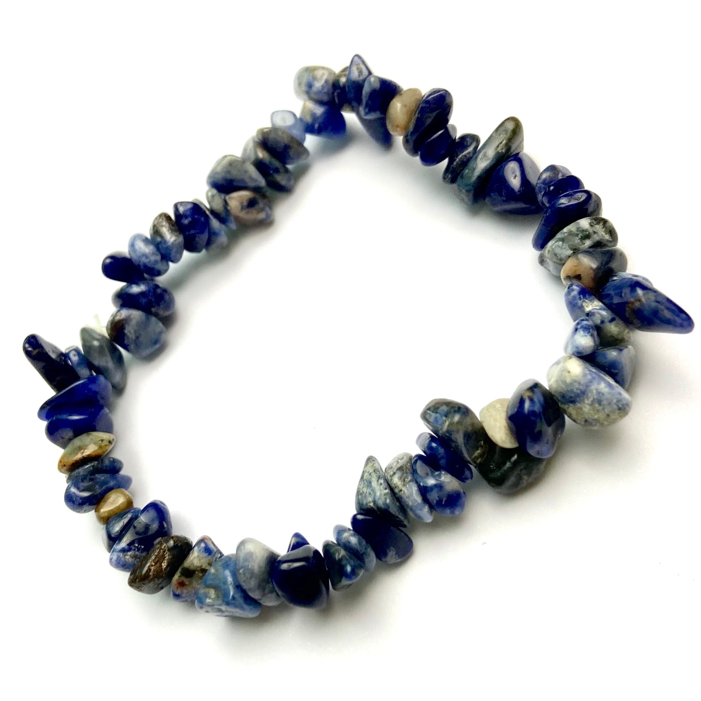 Sodalite - Chipped Crystal Bracelet