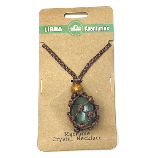 Libra - Macrame Necklace