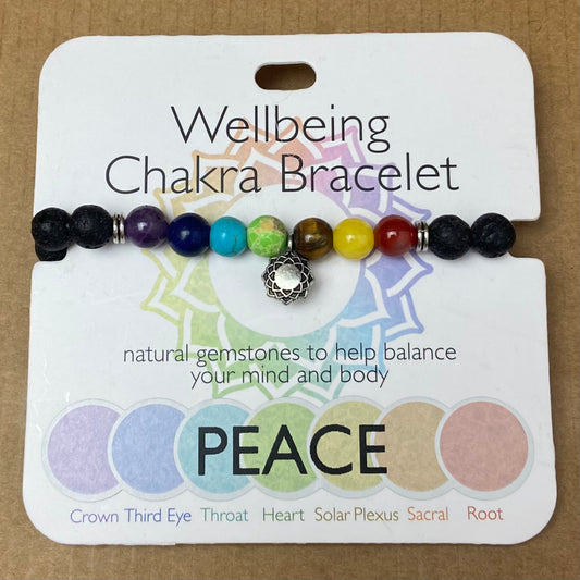 Peace - Wellbeing Chakra Bracelet