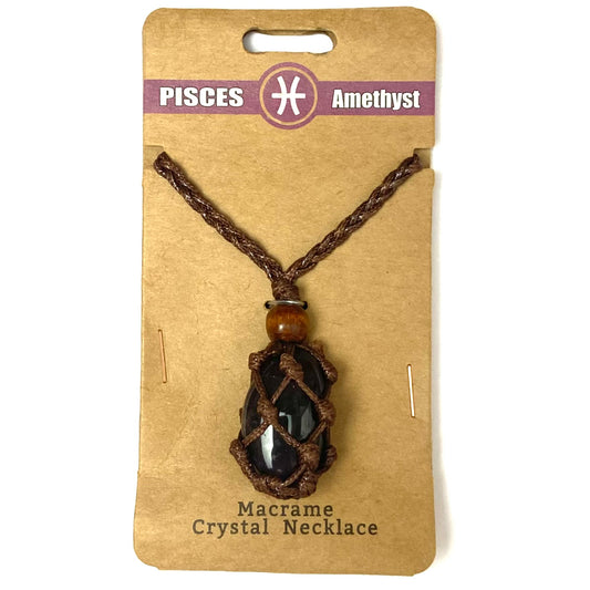 Pisces - Macrame Necklace