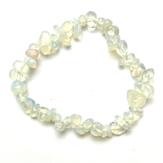 Opalite - Chipped Crystal Bracelet