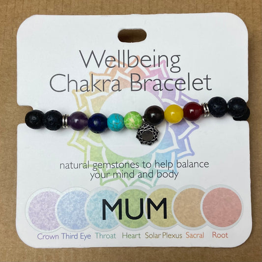 Mum - Wellbeing Chakra Bracelet