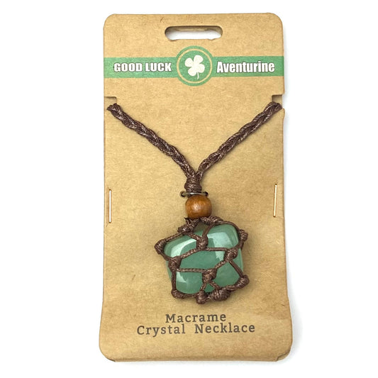 Good Luck - Macrame Necklace