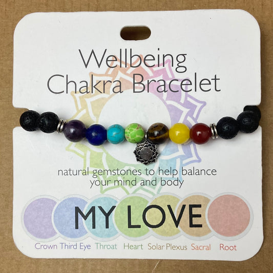 My Love - Wellbeing Chakra Bracelet