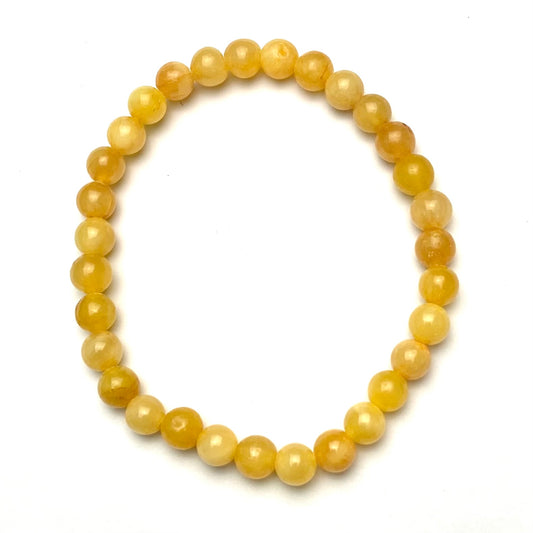 Honey Calcite - Beaded Crystal Bracelet