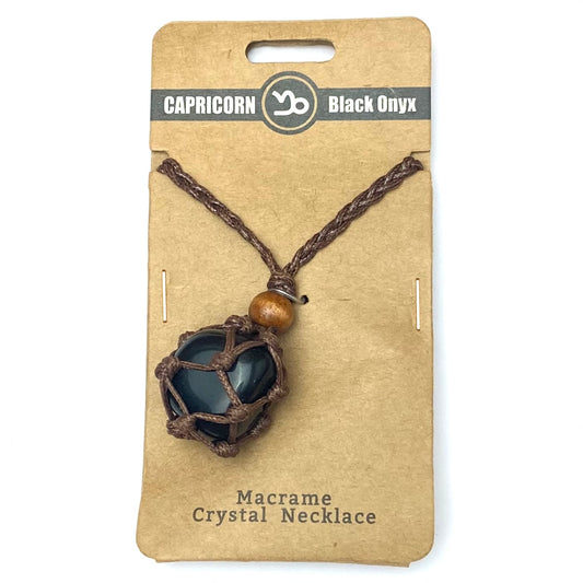 Capricorn - Macrame Necklace