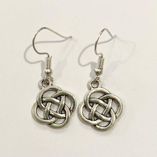 Celtic Shield Knot - Earrings