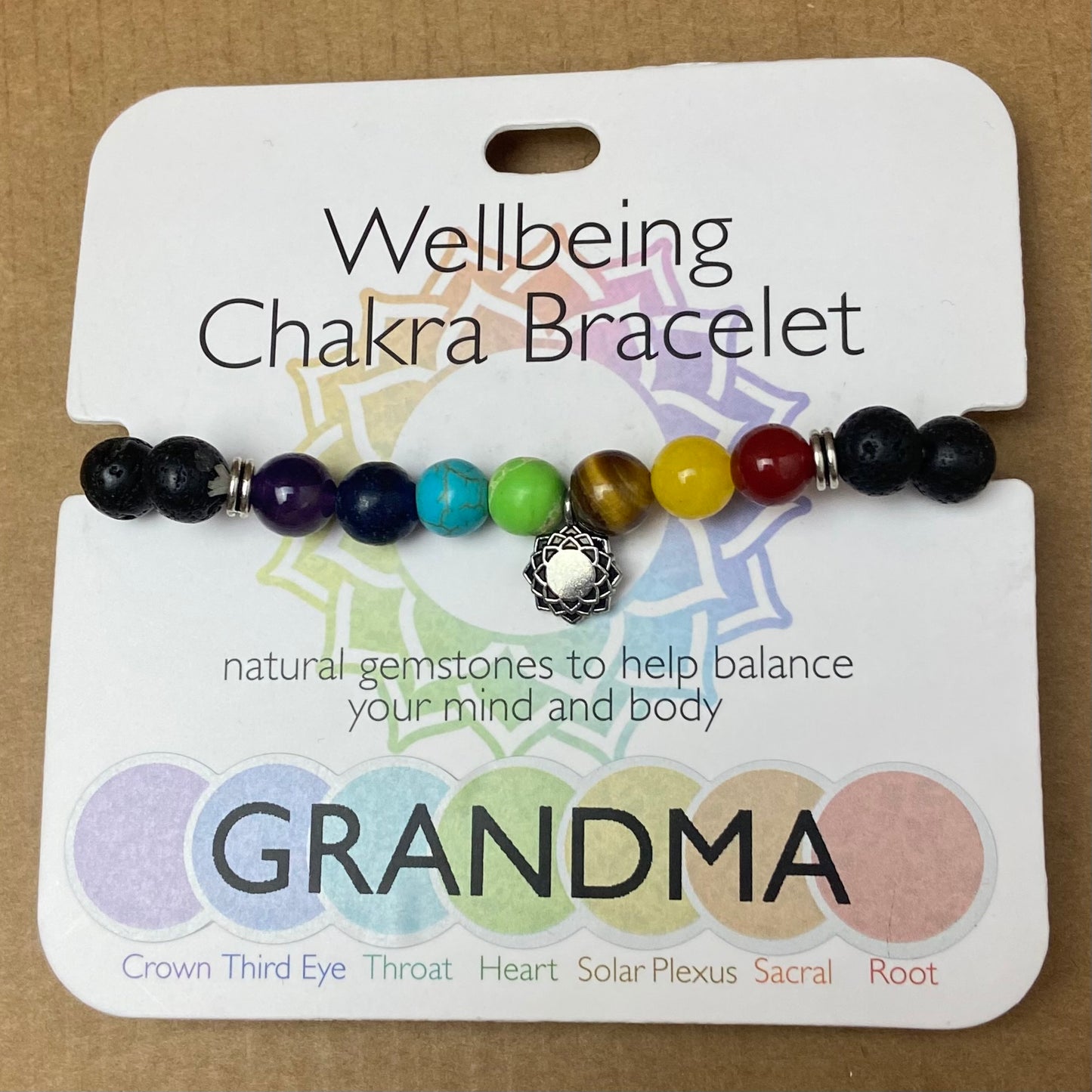 Grandma - Wellbeing Chakra Bracelet