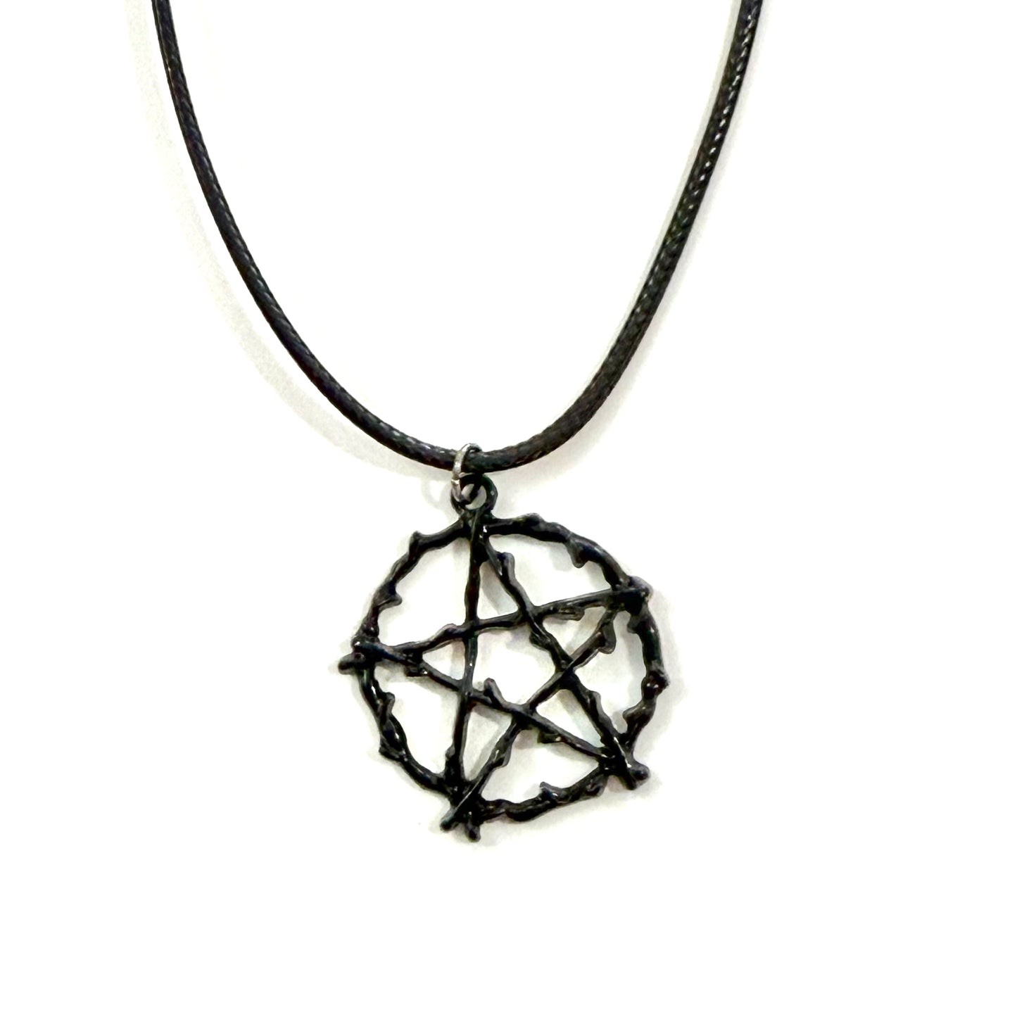 Black Pentagram Necklace