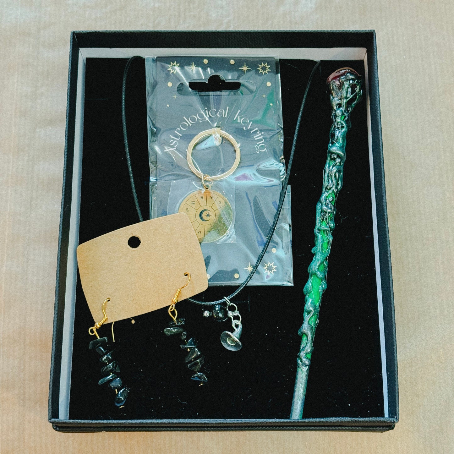 Witchy Gift Set - Obsidian