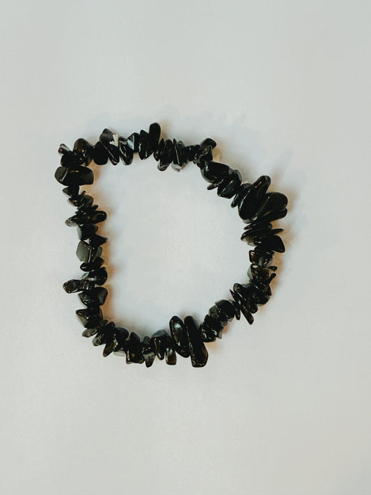 Black Onyx - Chipped Bracelet