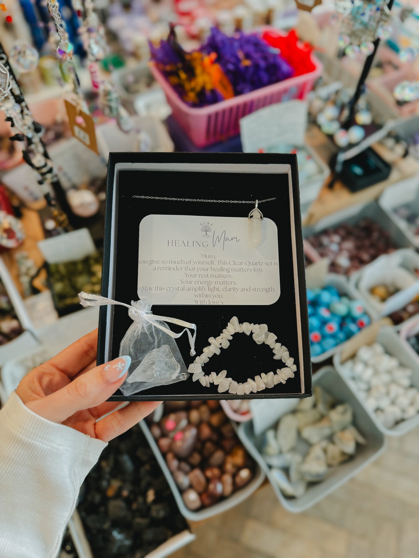 Healing Mum - Clear Quartz